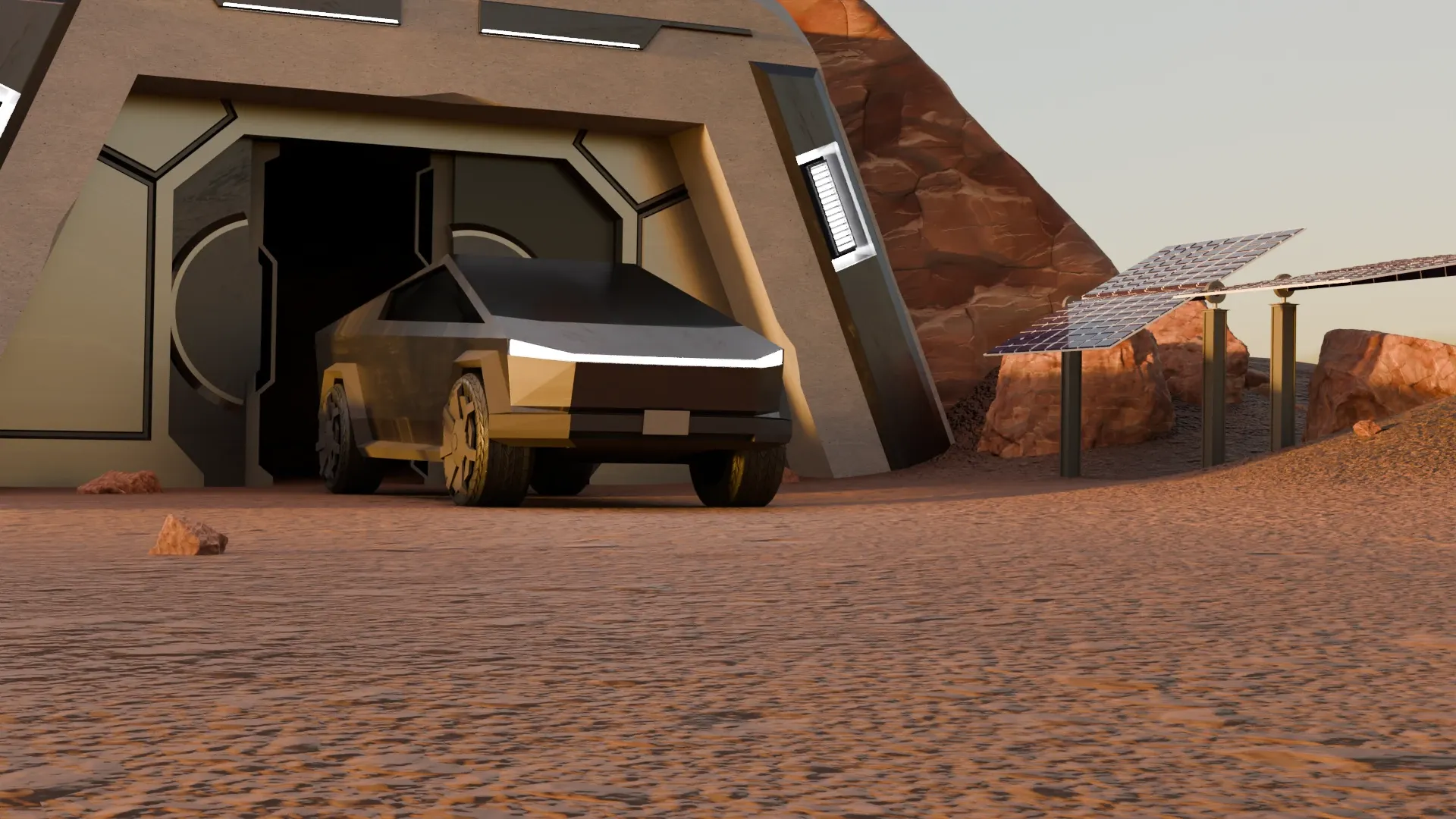 Tesla in Blender (2)